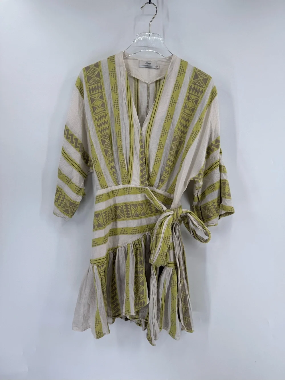 Anthropologie Devotion Twins Belted Mini Dress Size medium - Picture 4 of 8